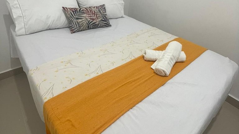 Flat, Ar, Piscina, Academia próximo as Praias,.vista por sol