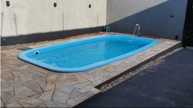 Casa confortável l ar-condicionado l Piscina