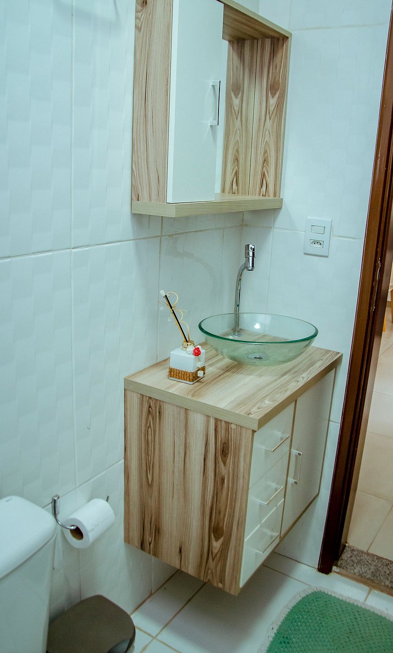 Chalé no Catarina Home Club para até 6 pessoas