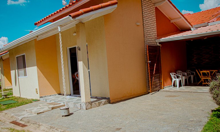 Chalé no Catarina Home Club para até 6 pessoas