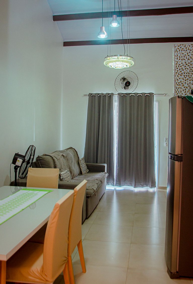 Chalé no Catarina Home Club para até 6 pessoas