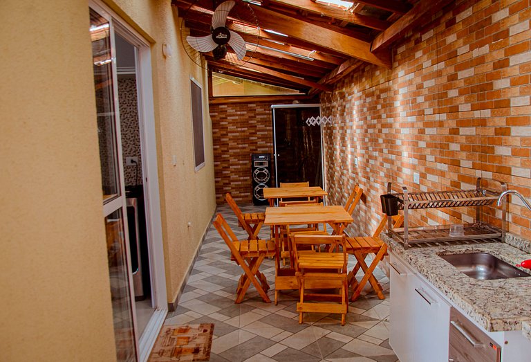 Chalé no Catarina Home Club para até 6 pessoas