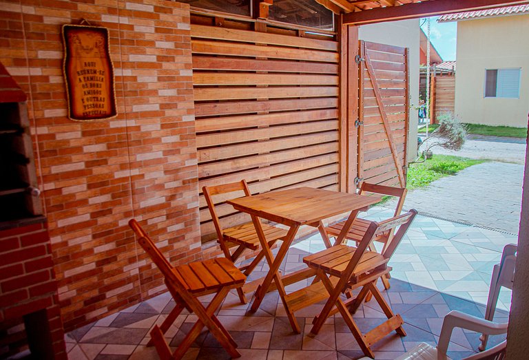 Chalé no Catarina Home Club para até 6 pessoas