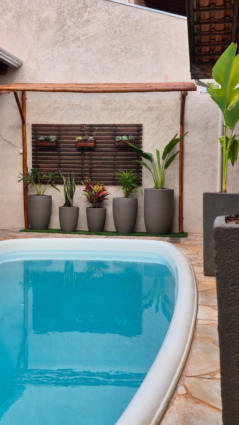 Quarto Suite Completa muito conforto com lazer.