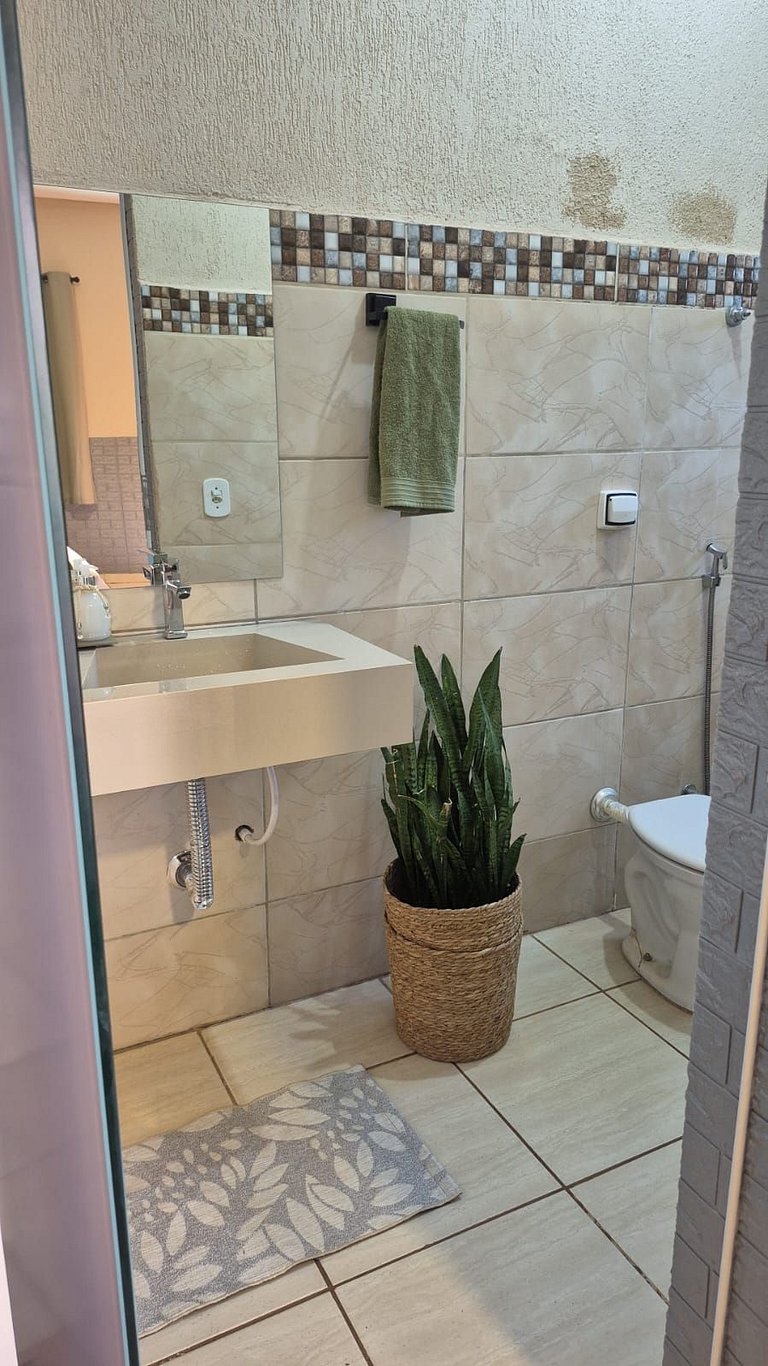 Quarto Suite Completa muito conforto com lazer.