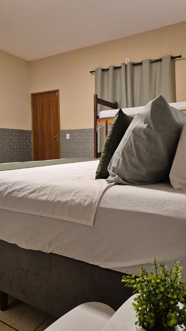 Quarto Suite Completa muito conforto com lazer.