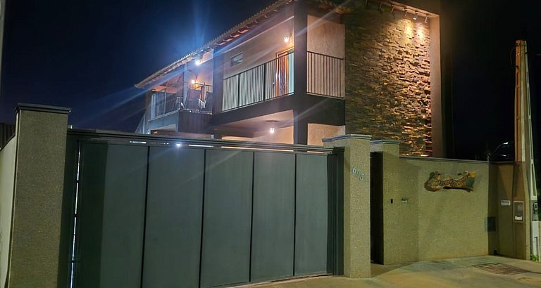 Rancho| Vista para o Rio + Piscina Aquecida | Px ao Clube