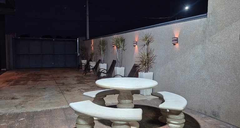 Rancho| Vista para o Rio + Piscina Aquecida | Px ao Clube