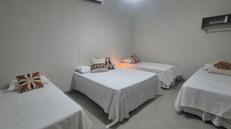 Rancho| Vista para o Rio + Piscina Aquecida | Px ao Clube