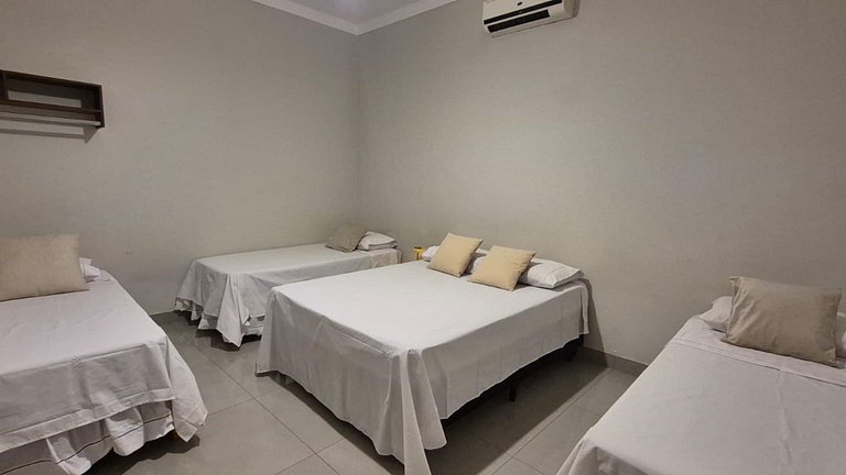 Rancho| Vista para o Rio + Piscina Aquecida | Px ao Clube