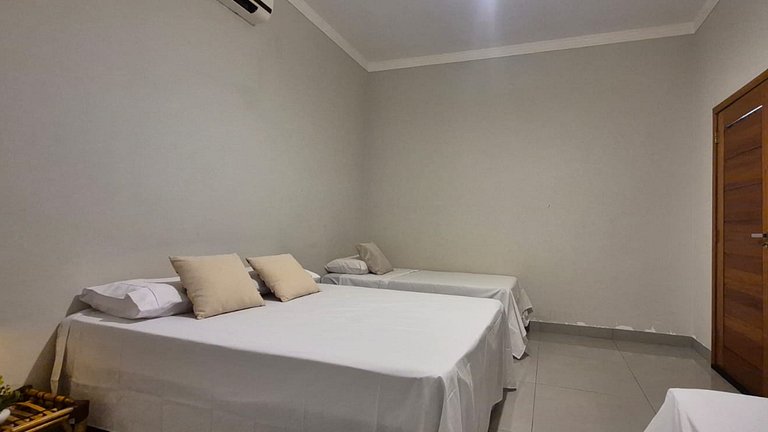 Vista para o Rio + Piscina Aquecida | Px ao Clube