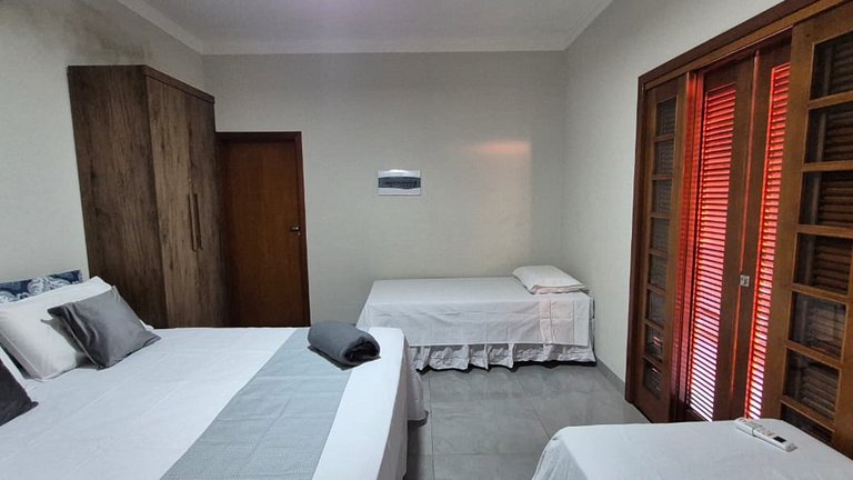 Rancho| Vista para o Rio + Piscina Aquecida | Px ao Clube