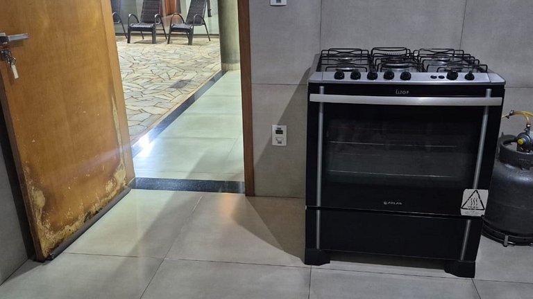 Rancho| Vista para o Rio + Piscina Aquecida | Px ao Clube