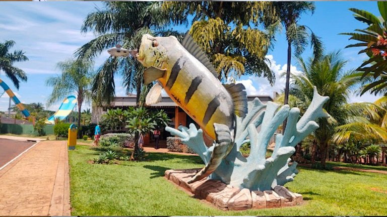 Rancho| Vista para o Rio + Piscina Aquecida | Px ao Clube