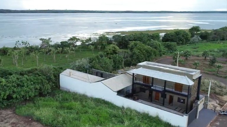 Rancho| Vista para o Rio + Piscina Aquecida | Px ao Clube