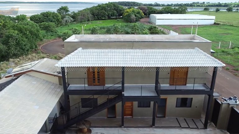 Rancho| Vista para o Rio + Piscina Aquecida | Px ao Clube