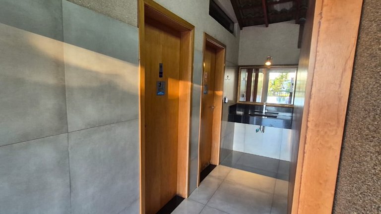 Vista para o Rio + Piscina Aquecida | Px ao Clube