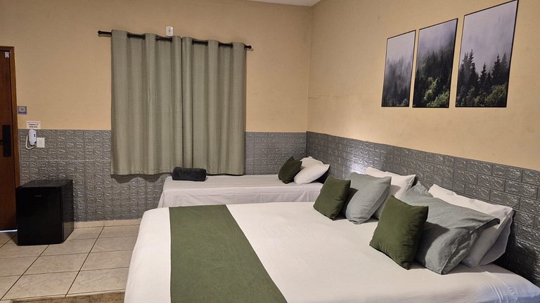 Suite Completa muito conforto com lazer e café da manhã