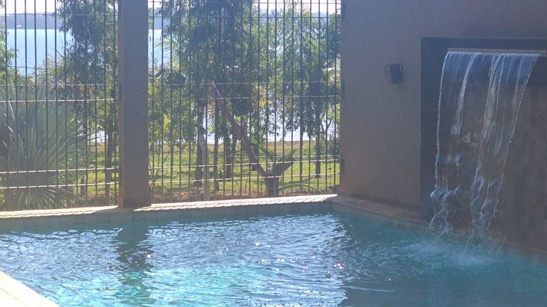 Vista para o Rio + Piscina Aquecida | Px ao Clube