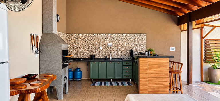 Suite Completa muito conforto com lazer e café da manhã